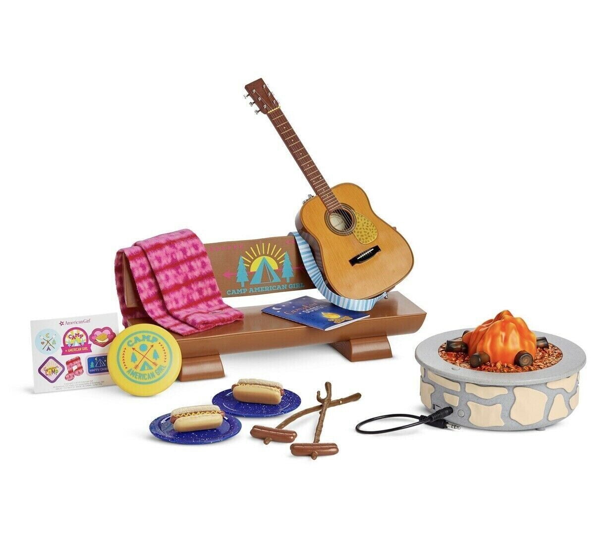 American Girl Doll Accessories Camp Campfire Set for 18 Inch Truly Me