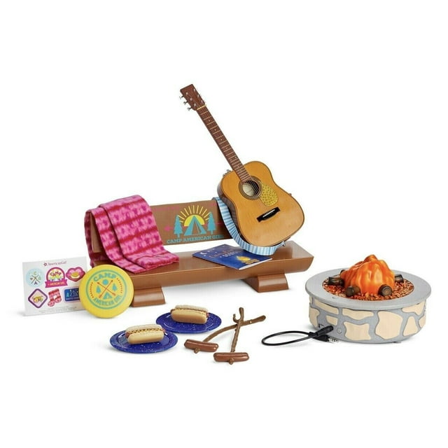 American Girl Doll Accessories Camp Campfire Set for 18 Inch Truly Me Dolls (Doll not Included