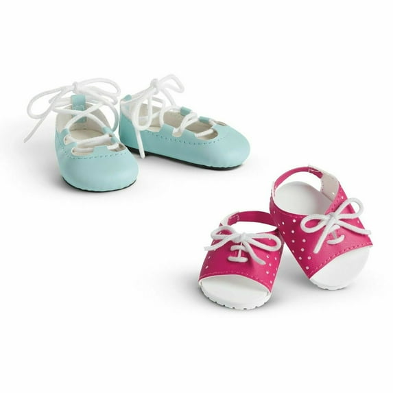 American Girl Doll Accessories Sneakers and Flats Shoes Set for 18" Dolls
