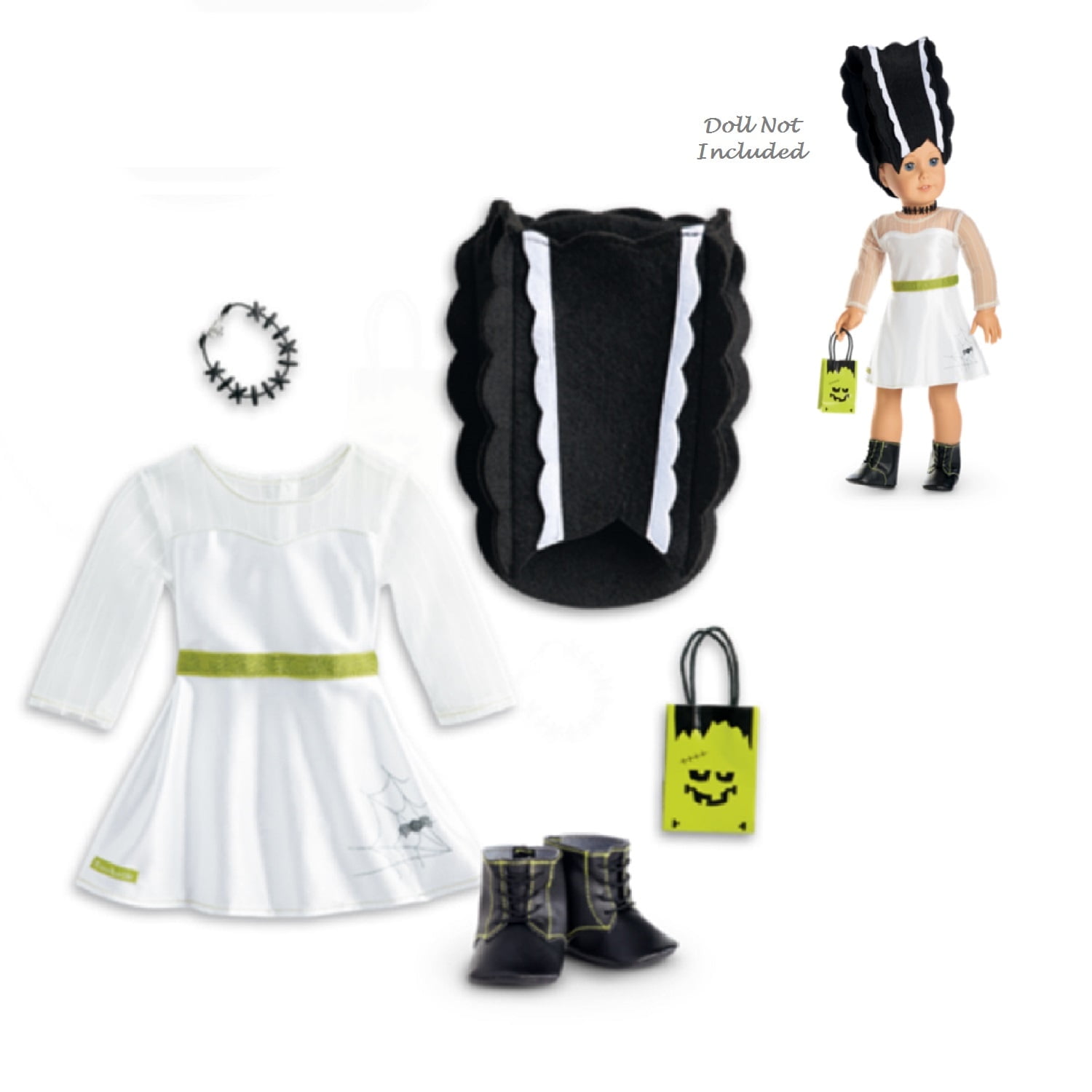 American Girl Doll Outfit Mod Monster Costume for 18" Truly Me Dolls (Doll Not Included)