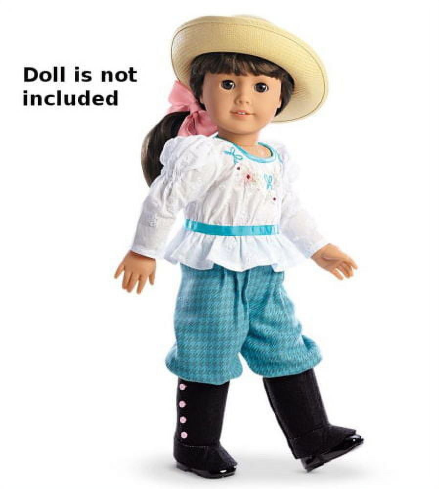 American Girl Samantha 18 Doll  w/ Hat, Accessories, & Book