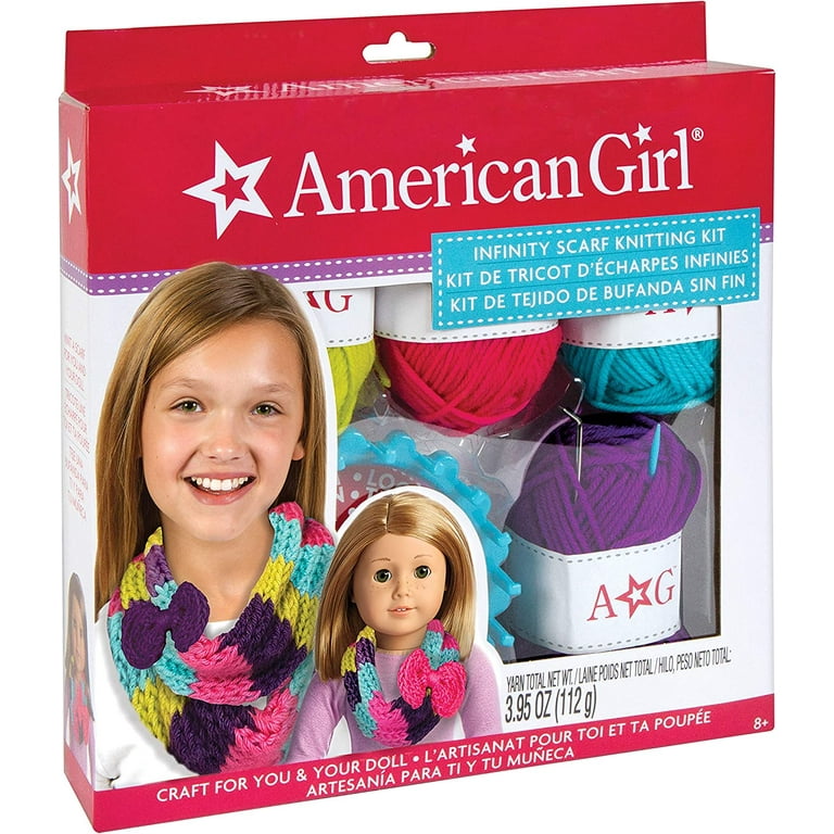 American Girl Infinity Scarf Knitting Kit - Walmart.com
