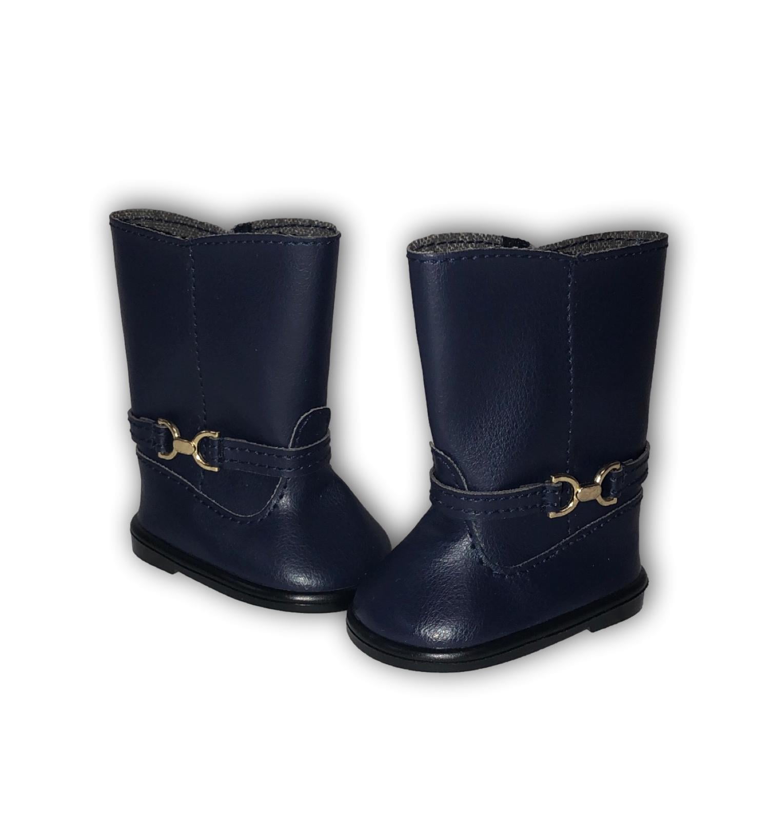 American Girl Janie and Jack Midnight Riding Boots for 18-inch Dolls