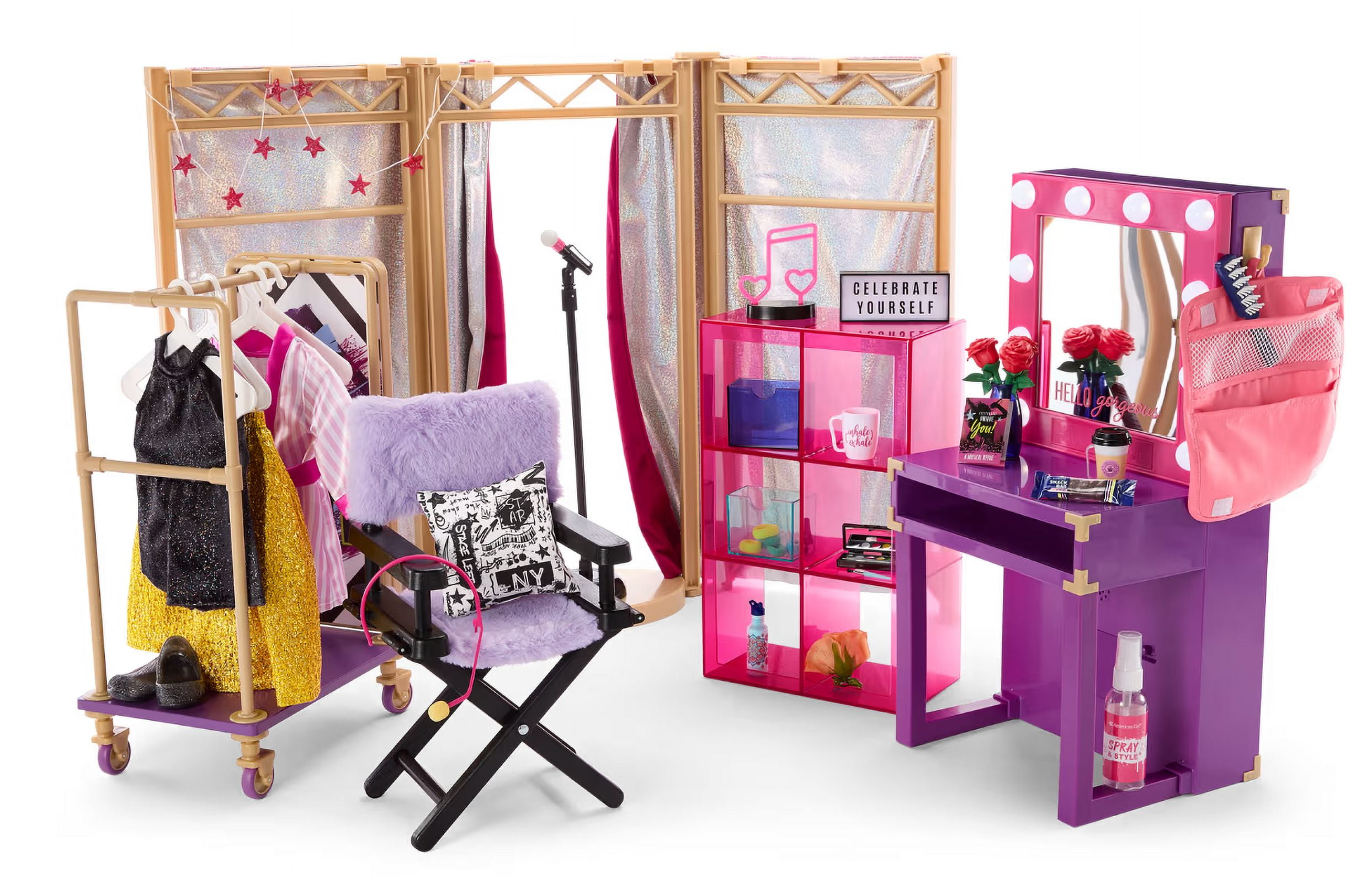 American Girl Kavi Sharma Backstage Set for 18 inch Dolls