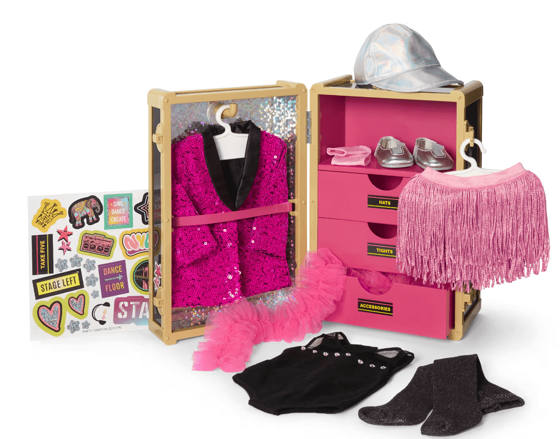 American Girl Kavi Sharma Backstage Trunk for 18 inch Dolls