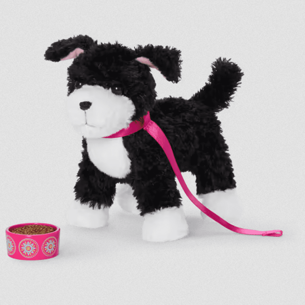 American Girl Kavi Sharma Dog and Pink Leash - Girl of the Year 2023