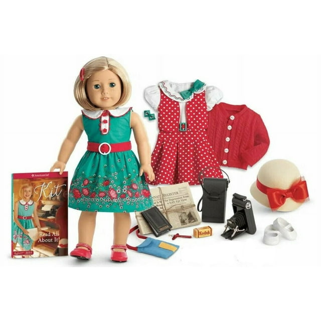 American Girl Kit Kittredge 16 piece Doll Set
