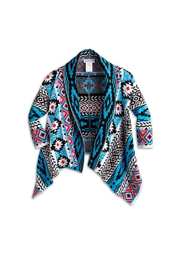 Knit Blanket Sweater for Girls Size M/L 10-14 yrs Inspired by Kaya