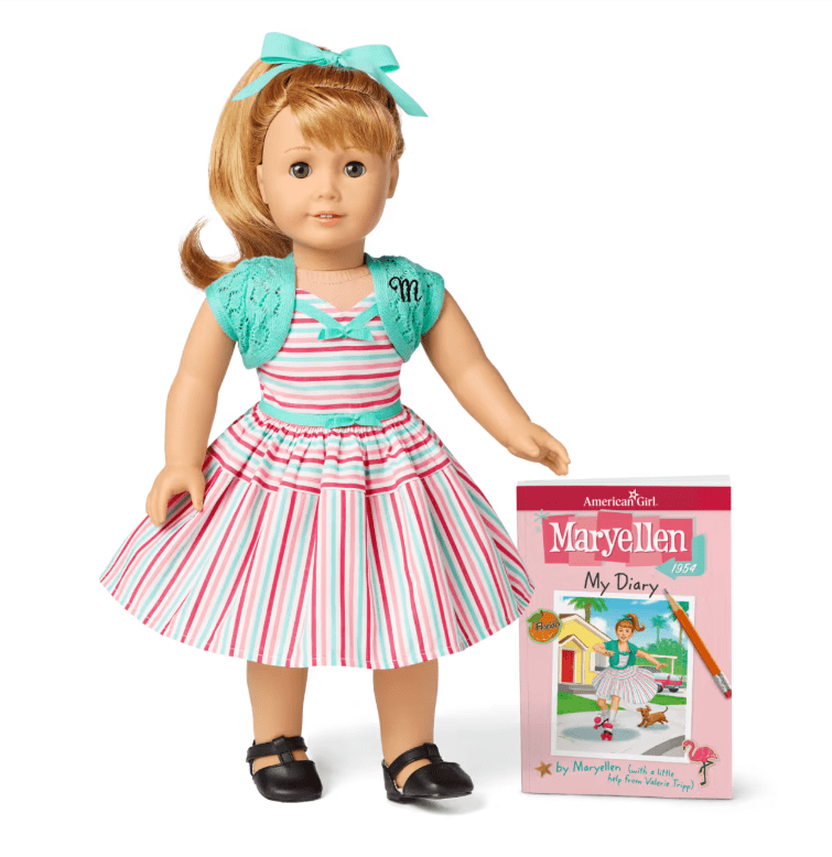 American Girl Maryellen 18 inch Doll and Journal - Historical Characters