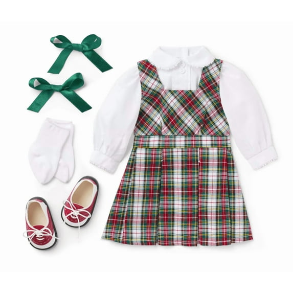 American Girl Molly's Plaid School Uniform for 18 inch dolls