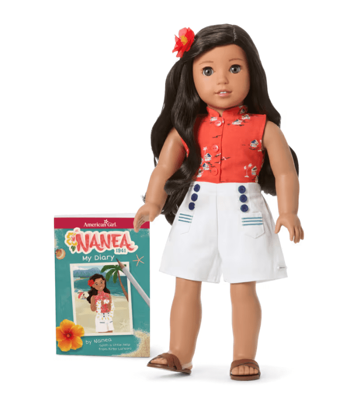 American Girl Nanea 18 inch Doll and Journal - Historical Characters