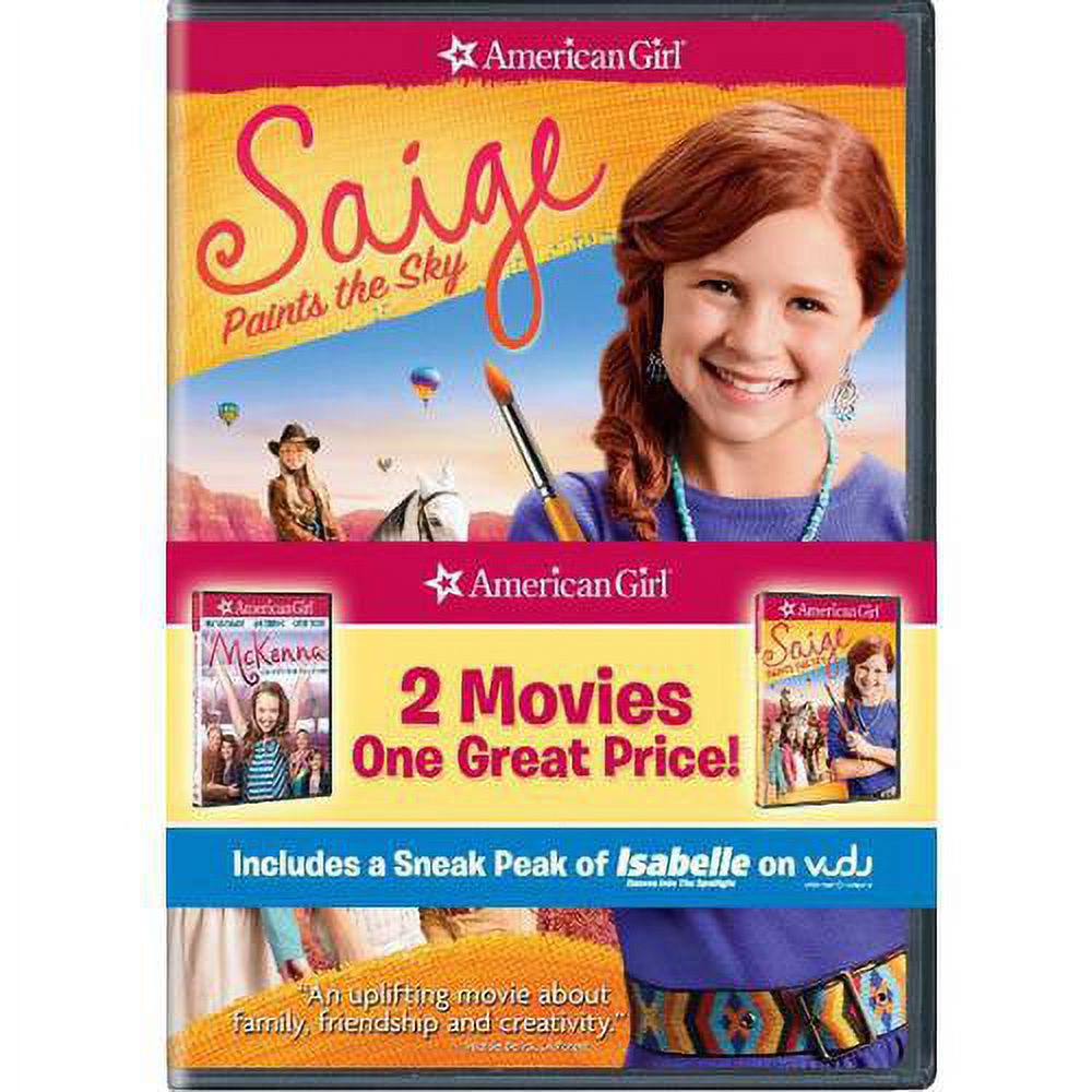 American Girl: Saige Paints The Sky / McKenna Shoots For The Stars (Walmart Exclusive) (Widescreen, WALMART EXCLUSIVE) - image 1 of 1