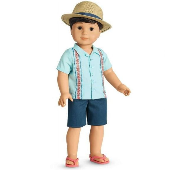 American Girl - Sun & Fun Outfit for 18 Inch Boy Dolls - Truly Me 2018 (Doll Not Included)