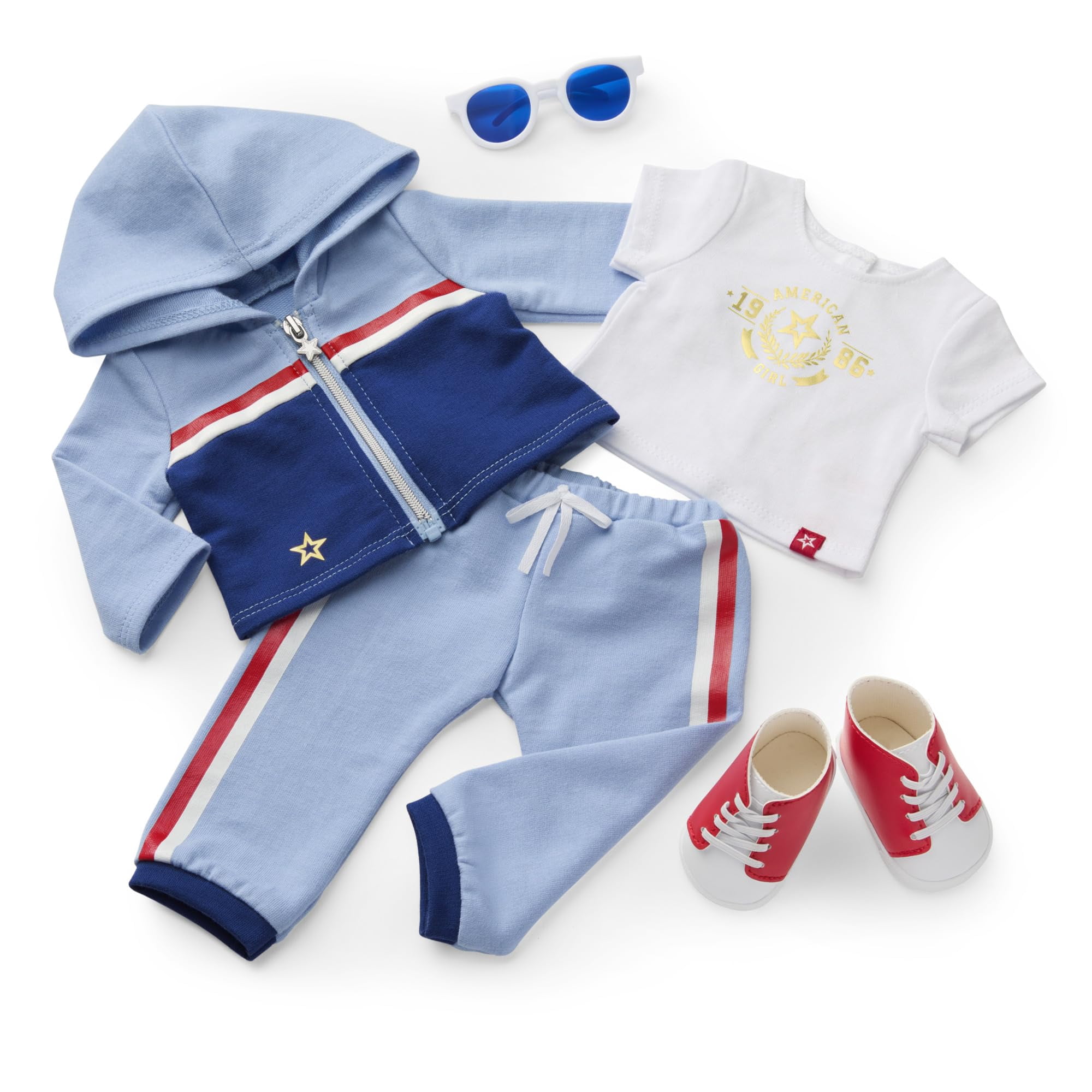 American Girl Team USA Track & Field Outfit Set For 18-Inch Dolls