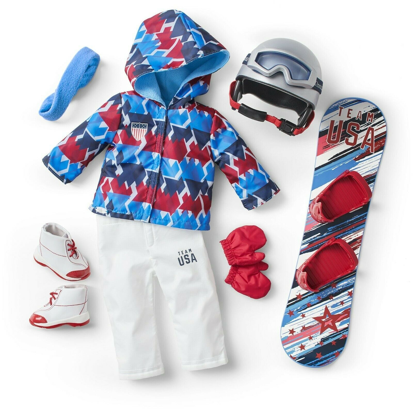 American Girl Team USA Snowboarding Olympics Clothes Outfit Set for 18