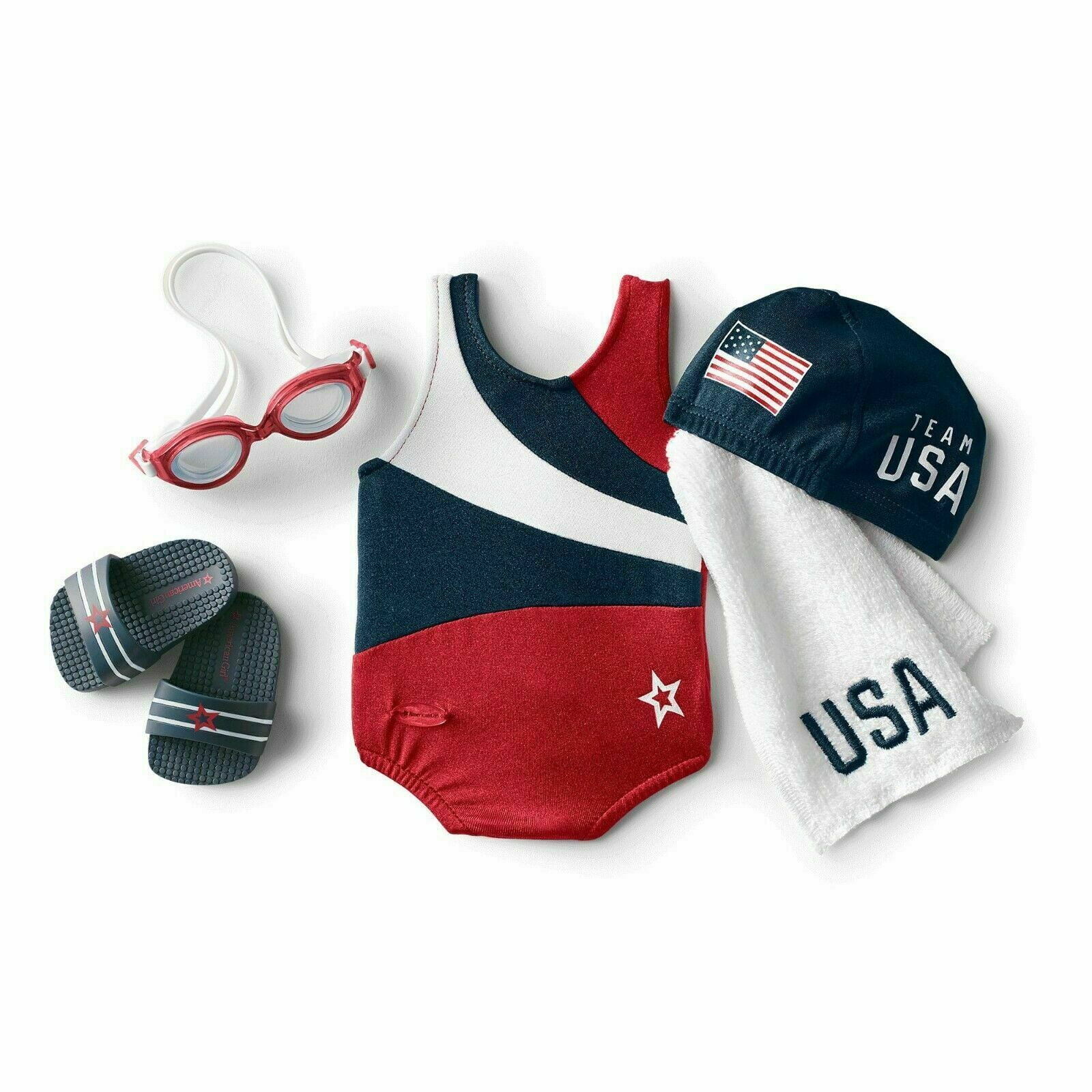 USA Swim Set for 18 inch American Girl dolls Kuwait Ubuy
