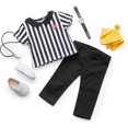thumbnail image 1 of American Girl Truly Me 18-inch Doll Referee Outfit with Corded Whistle, Wristwatch, and Penalty Flag, For Ages 6+, 1 of 5