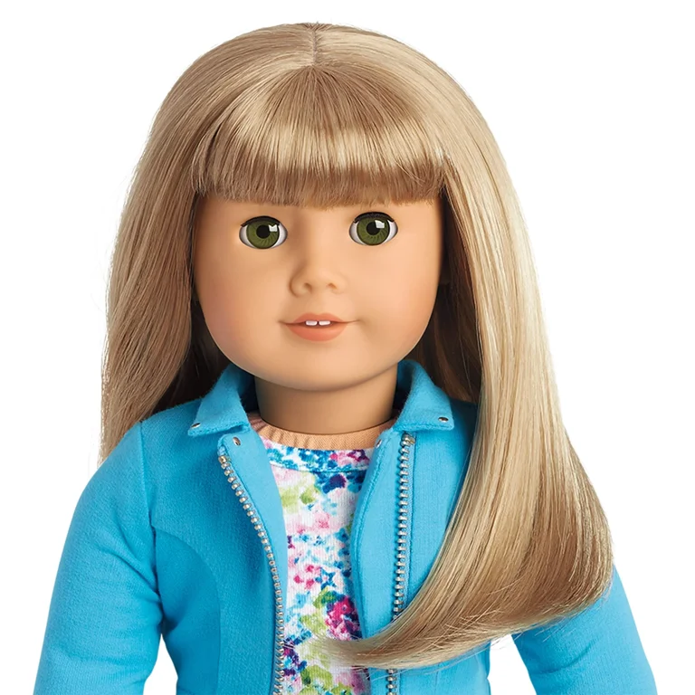 NEW American Girl Doll Truly Me Light Skin Blonde Hair Blue Eyes 22 CLD42