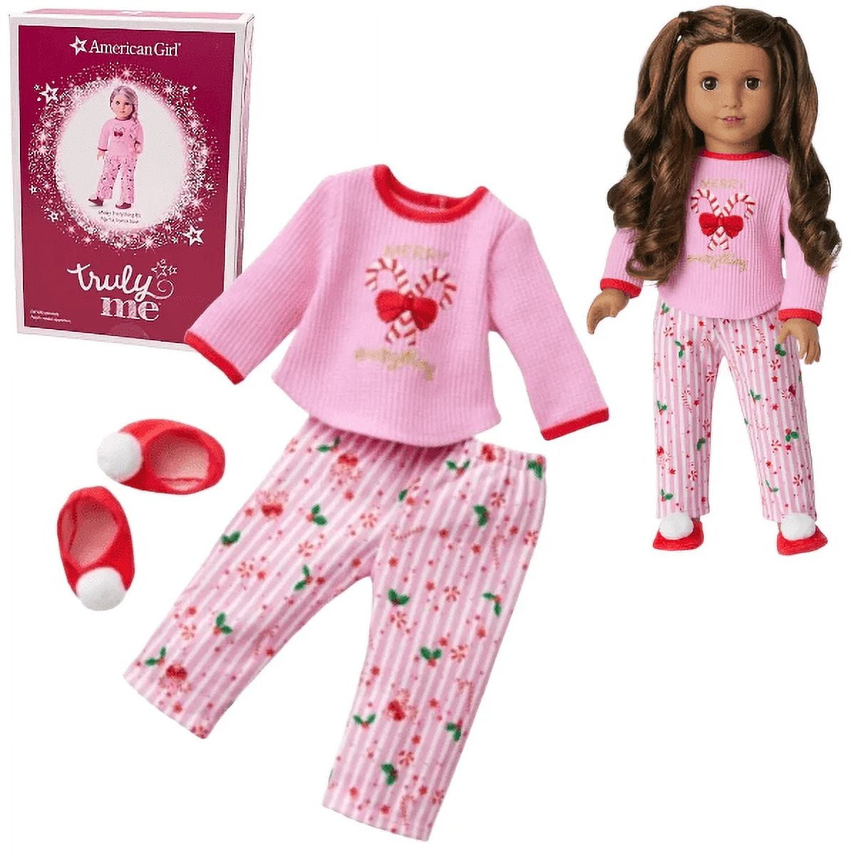 American Girl Truly Me Merry Everything PJs for 18-inch Dolls, 6+