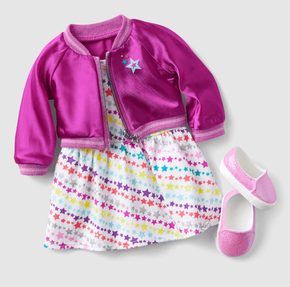 American Girl Truly Me Pink Meet Outfit for 18 inch Dolls