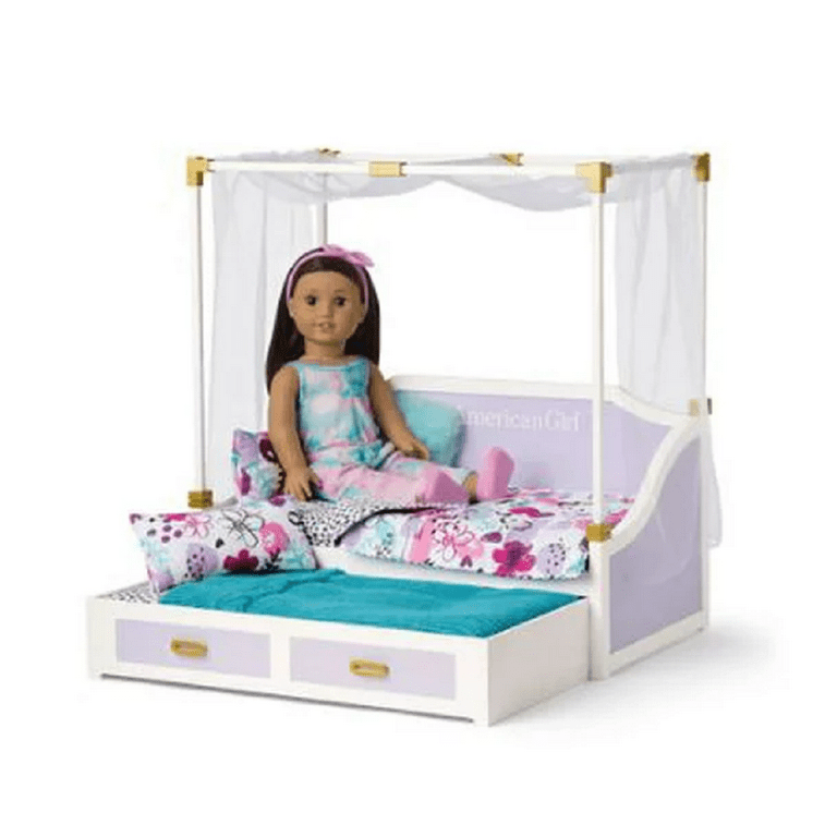 American Girl Truly Me Room for Two Trundle Bed for 18 inch Dolls