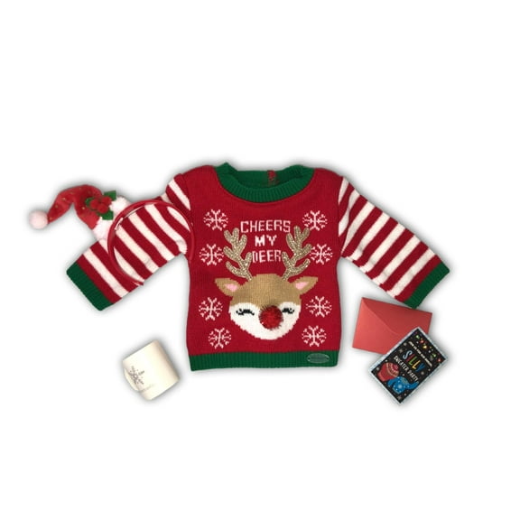 American Girl Truly Me Silly Christmas Sweater for 18-inch Dolls