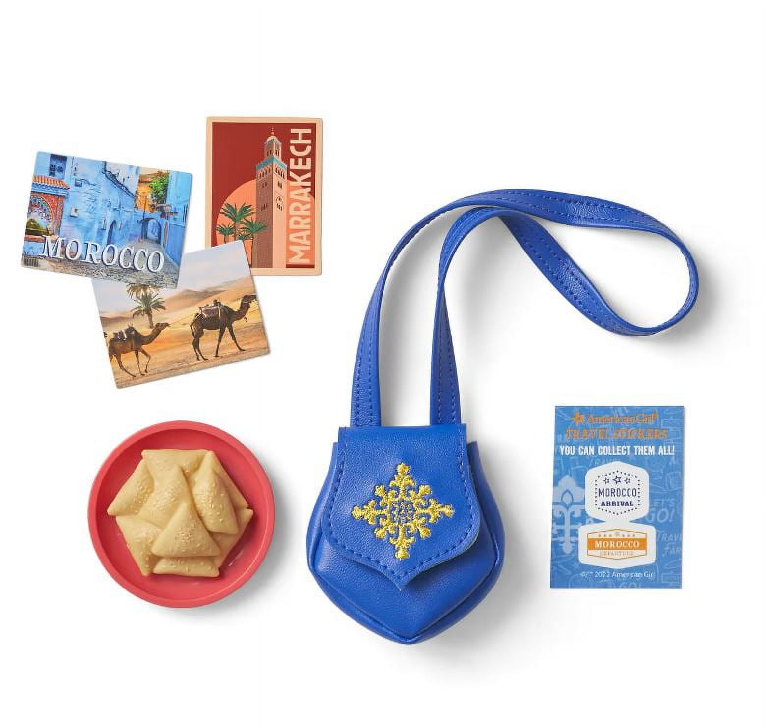 American Girl Truly Me World Traveler Moroccan Souvenir Set for 18 Inch Dolls (Doll Not Included)