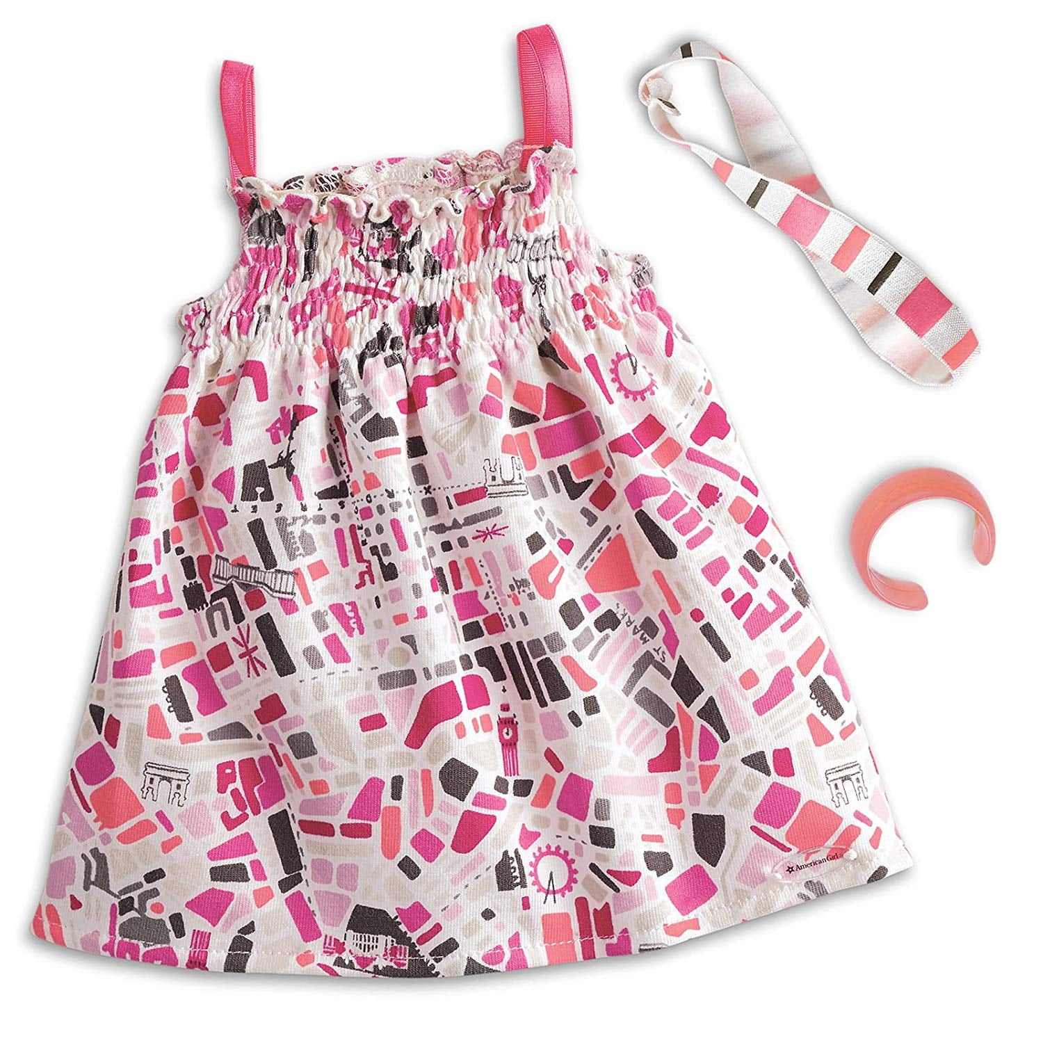 American Girl World Traveler Dress For 18" Dolls Truly Me