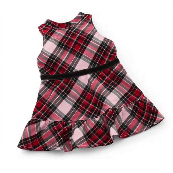 American Girl X Janie and Jack Holiday Plaid Dress for 18 inch Dolls