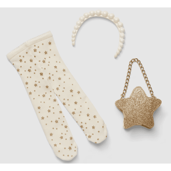 American Girl X Janie and Jack Sparkly Celebration Accessories for 18 inch Dolls