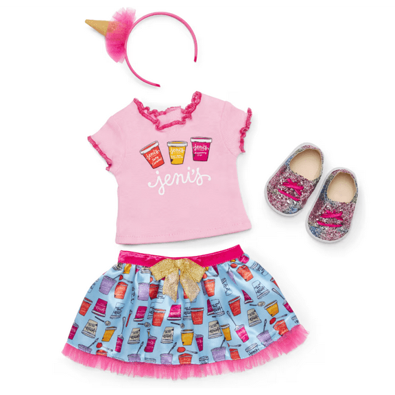 American Girl X Jeni's Just Add Sprinkles Outfit for 18 inch Dolls