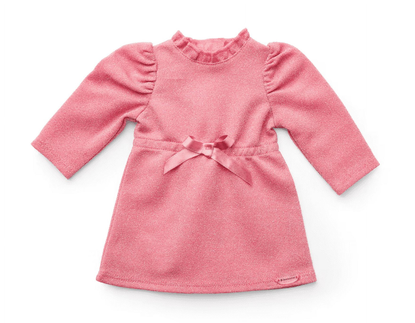 American Girl X Something Navy Rosy Radiance Puff-Sleeve Dress for 18 inch Dolls