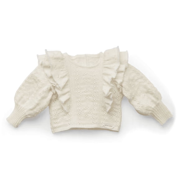 American Girl X Something Navy Ruffles & Sparkles Sweater for 18 inch Dolls