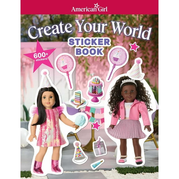 American Girl: Create Your World Sticker Book (Paperback)