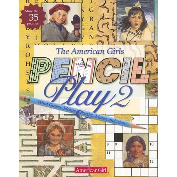 Pre-Owned Pencil Play 2: Word Games, Picture Puzzles, Mazes, and More! (American Girls Collection Sidelines) Paperback
