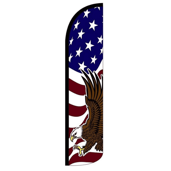 American Glory (Eagle) Standard Windless Flag (Hardware Not Include) Advertisement /Business Flags | Feather Flag |