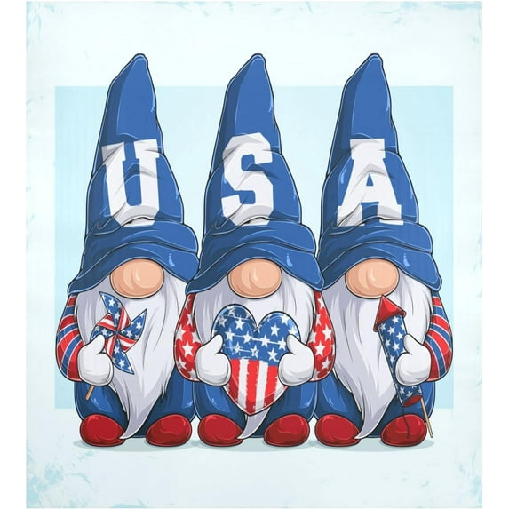 American Gnomes Dishwasher Magnet Covers for The Front Magnetic Dishwasher Cover Home Cabinet Decals 20" x 26" Refrigerator Door Home Decor