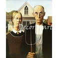thumbnail image 1 of American Gothic-Grant Wood - CANVAS OR PRINT WALL ART, 1 of 1