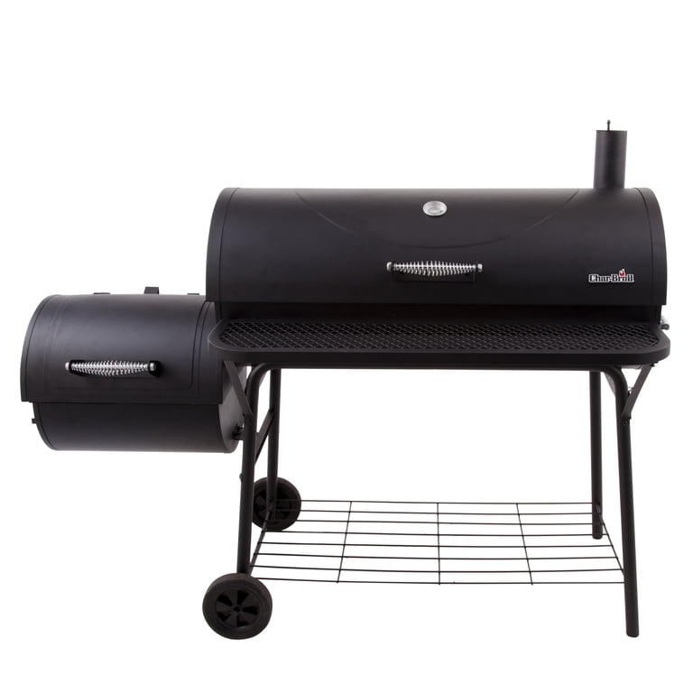 Char-Broil American Gourmet 1280 Offset Smoker for Outdoor BBQ 