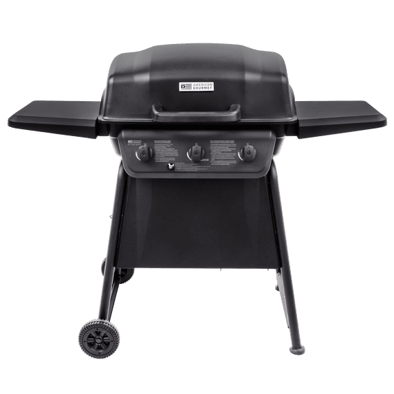 Char-Broil 465735621 American Gourmet Classic Series 3-Burner Gas Grill - Black