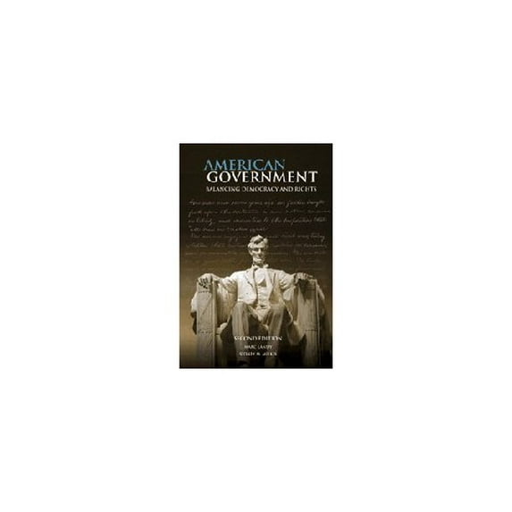 Pre-Owned American Government: Balancing Democracy and Rights (Paperback) 0521681286 9780521681285