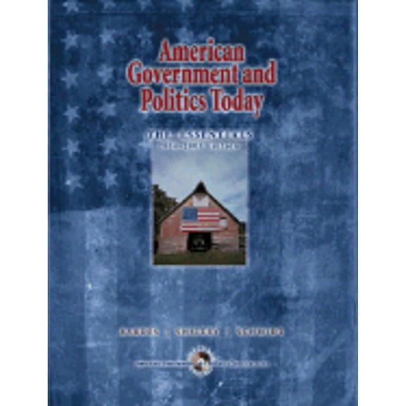 Pre-Owned American Government and Politics Today: The Essentials [With CDROM] (Paperback) 0534620825 9780534620820