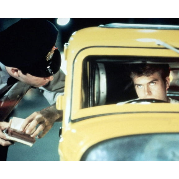 American Graffiti Milner Gets Pulled Over By Cop 24x36 Movie Poster HD Aluminum Wall Art