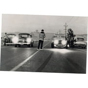 American Graffiti Movie Poster Metal Print2 Metal Art Print 12x16 Square Adults Best Posters