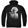 thumbnail image 1 of American Graffiti Peel Out Adult Pullover Hoodie Sweatshirt Black, 1 of 1