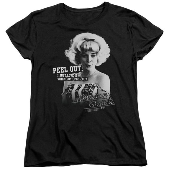 American Graffiti - Peel Out - Women's Short Sleeve Shirt - Large