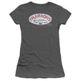 thumbnail image 1 of American Graffiti Pharaohs S/S Junior Women's T-Shirt Sheer Charcoal  Charcoal, 1 of 2