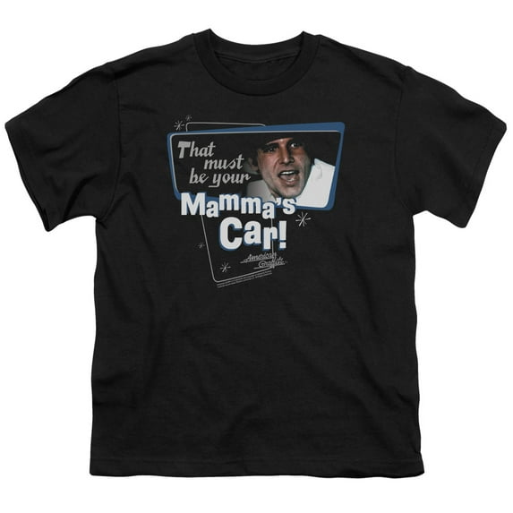 American Grafitti - Mammas Car - Youth Short Sleeve Shirt - Large