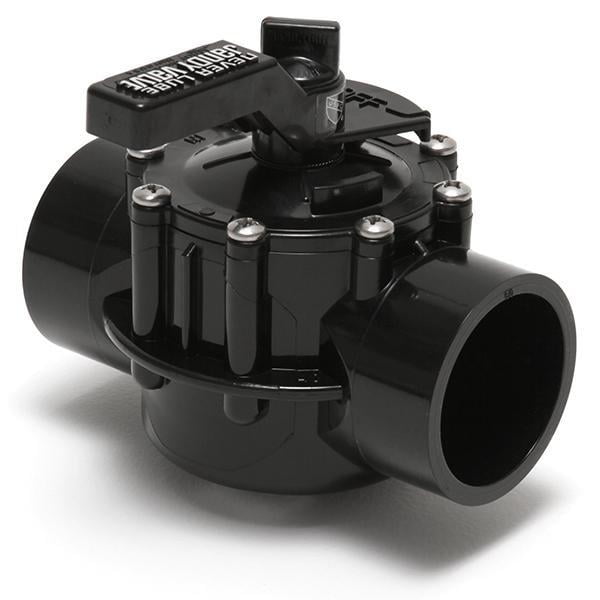 2-Inch White PVC Compression Check Valve