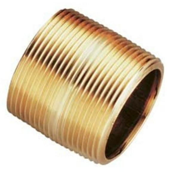 American Granby B801512 1.5 x 12 in. Brass Nipple